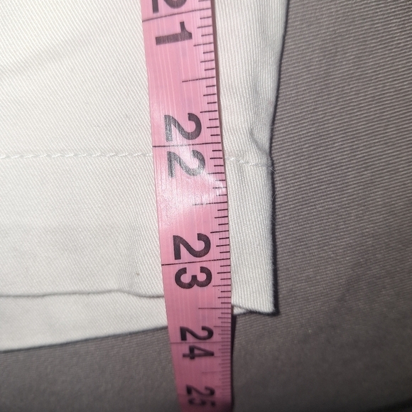 Roundtree and Yorke BigMan Classic Fit Casuals Men's White and Tan Shorts. NWT - Picture 6 of 16